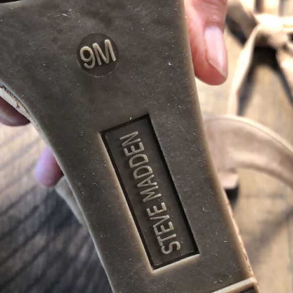 Steve Madden Cork Platform Tieups for summerâand vacation Comfy & Sturdy InâBox - Picture 17 of 17